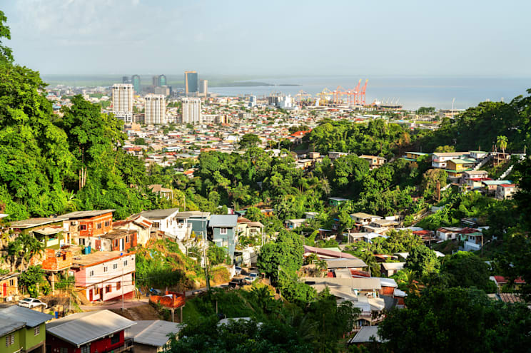 Port of Spain: Stadtansicht