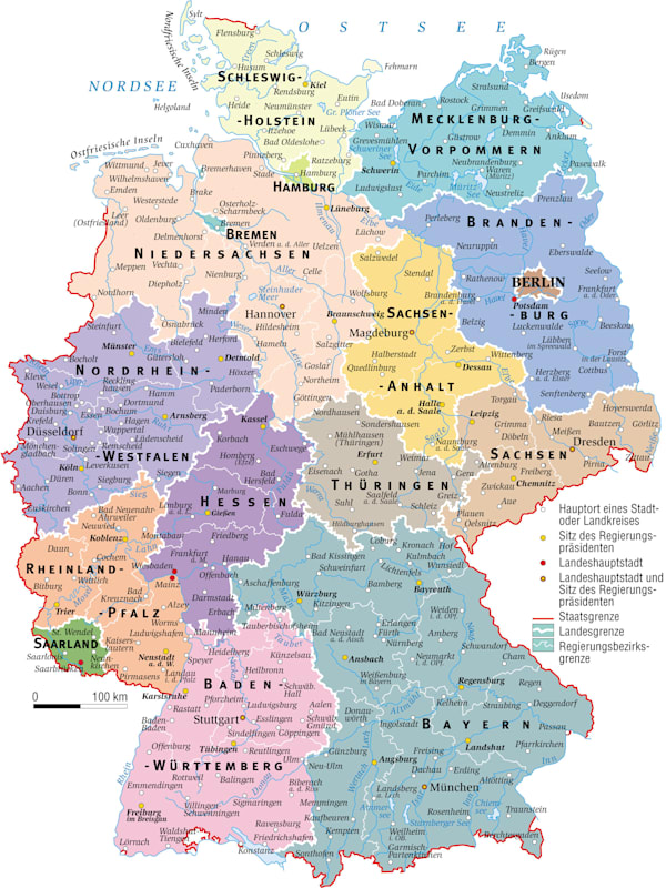 Deutschland: Bundesländer