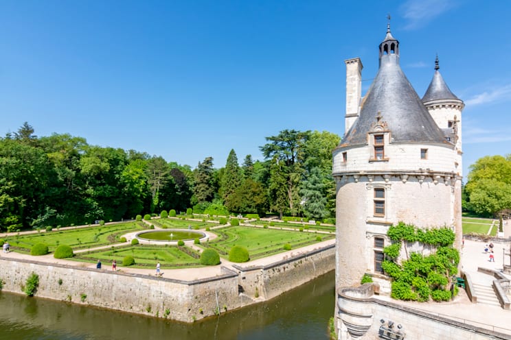 Gartenkunst: Renaissancegarten Schloss Chenonceau