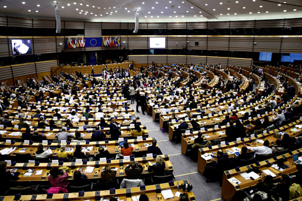 Plenarsaal des Europäischen Parlaments