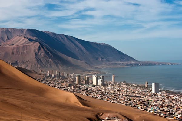 Iquique: Stadtansicht