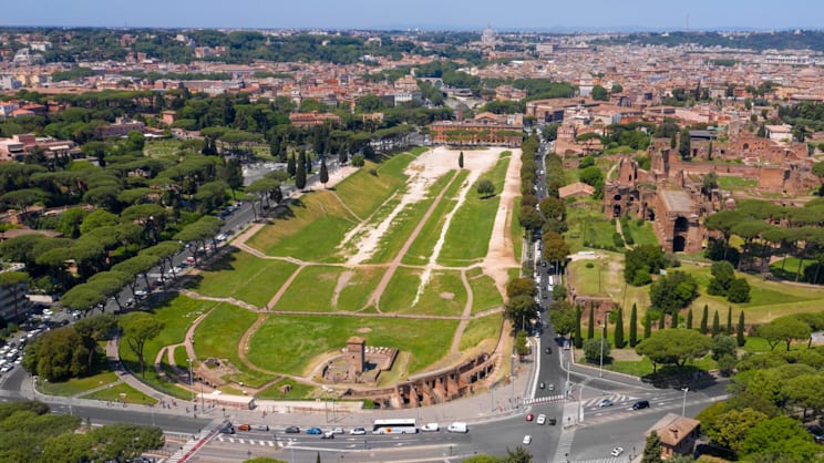 Circus Maximus Rom Panoramafoto