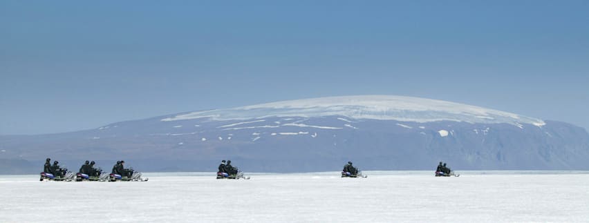 Langjökull: Landschaft