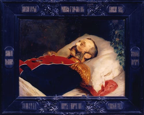 Wladimir Jegorowitsch Makowski: »Alexander II. auf dem Sterbebett«