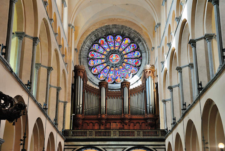 Glasmalerei: Notre-Dame in Tournai