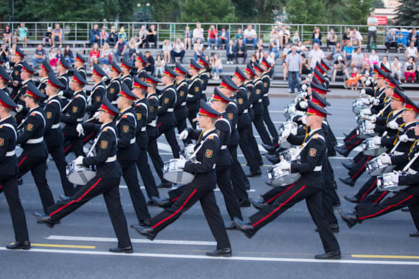 Militärparade in Minsk