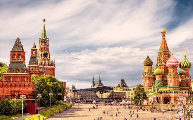 Moskau: Kathedrale am Roten Platz