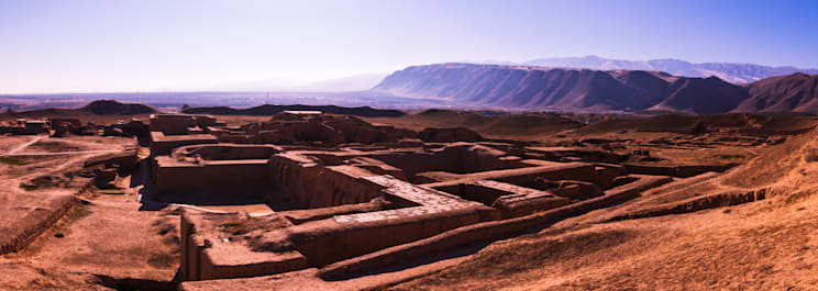 Ausgrabungen der Parther-Festung von Nisa