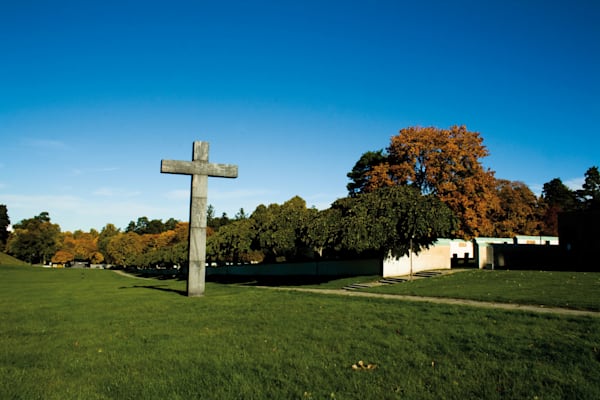 Stockholm: der Waldfriedhof Skogskyrkogården