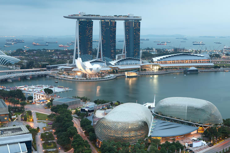 Singapur: Architektur