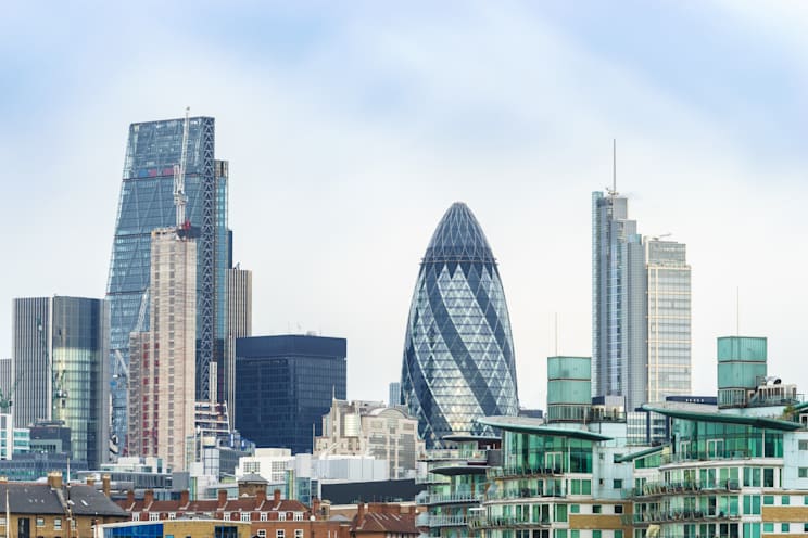 London: Skyline der City of London