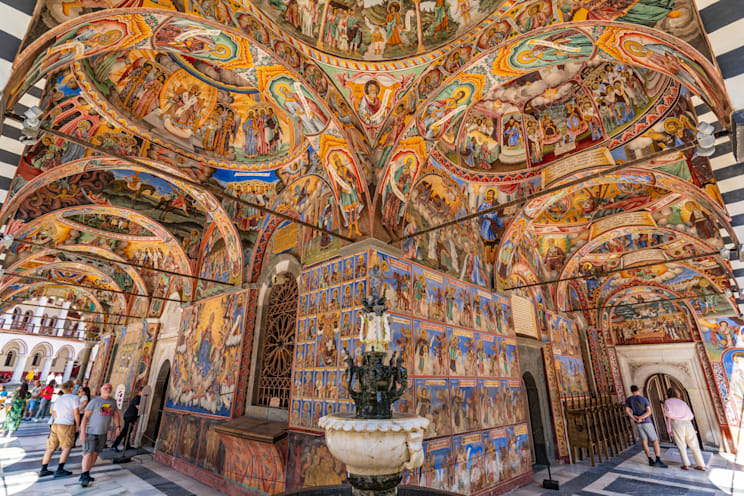 Deckenmalerei: Rilakloster