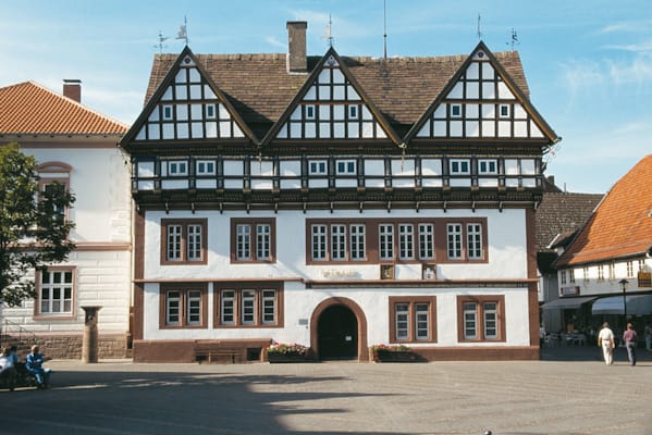 Fachwerkbau: Rathaus in Blomberg