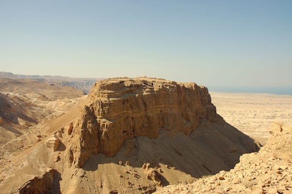 Archäologische Stätte in Masada, Israel