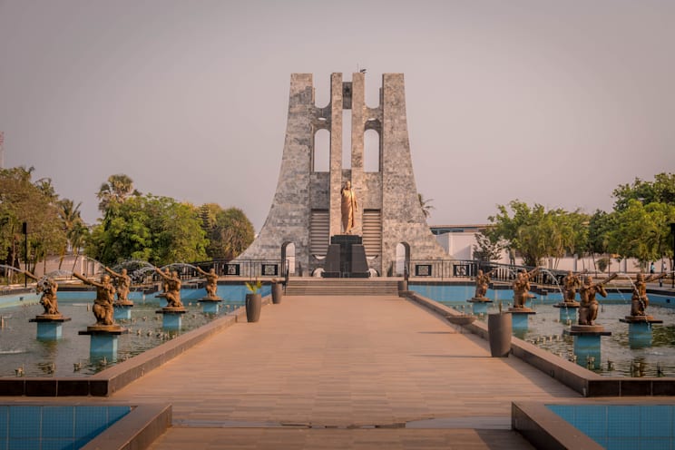 Accra: Gedenkstätte