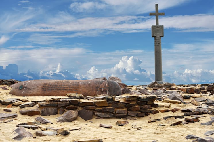 Kreuzkap: Steinkreuz