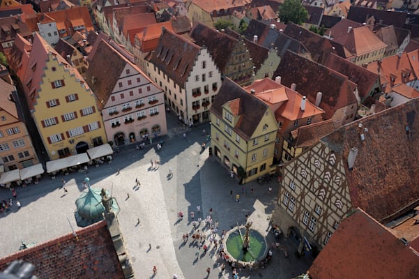 Rothenburg ob der Tauber: Marktplatz