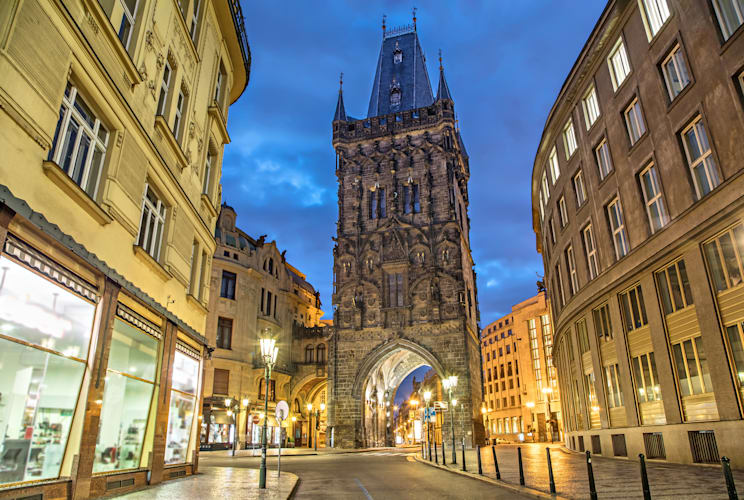 Prag: Pulverturn
