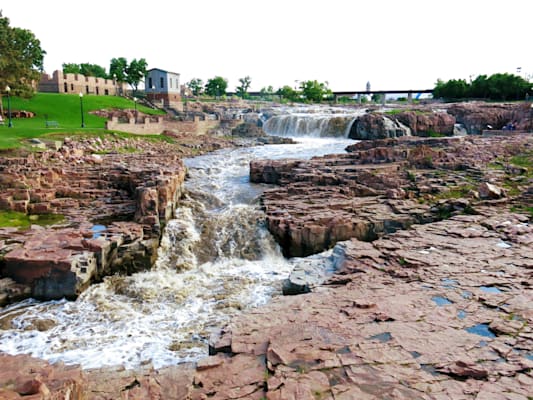 Sioux Falls: Wasserfall