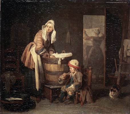 Jean-Siméon Chardin: »Die Wäscherin«