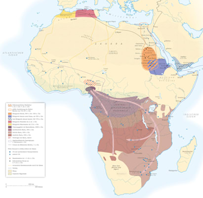 Afrika Frühe Reiche 500 v. Chr. bis 600 n. Chr.