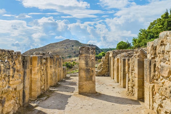 Kreta: Palastanlage Phaistos