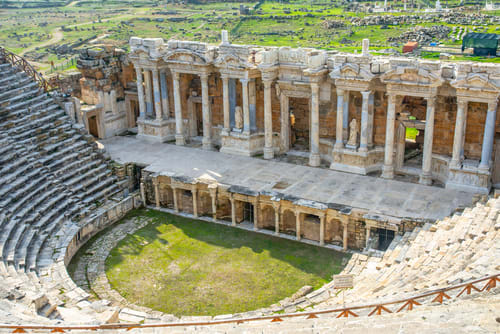 Römisches Theater in Hierapolis, Türkei