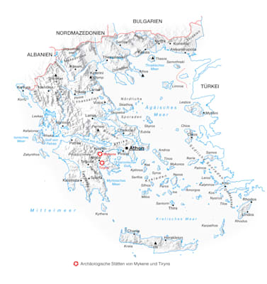 Archäologische Stätten von Mykene und Tiryns