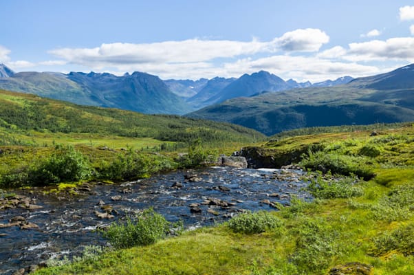 Troms: Fluss