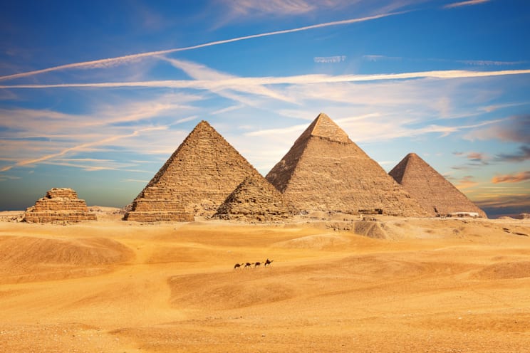 Ägypten: Pyramiden von Gizeh (Pyramidengruppe)