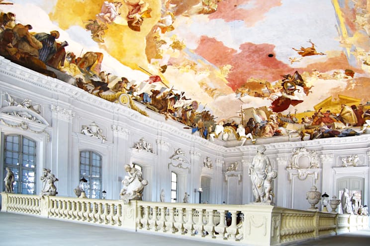 Barockkunst im Innern der Würzburger Residenz