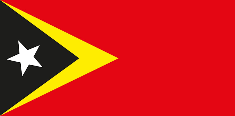 Osttimor: Flagge