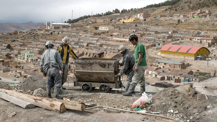 Bolivien: Bergwerk