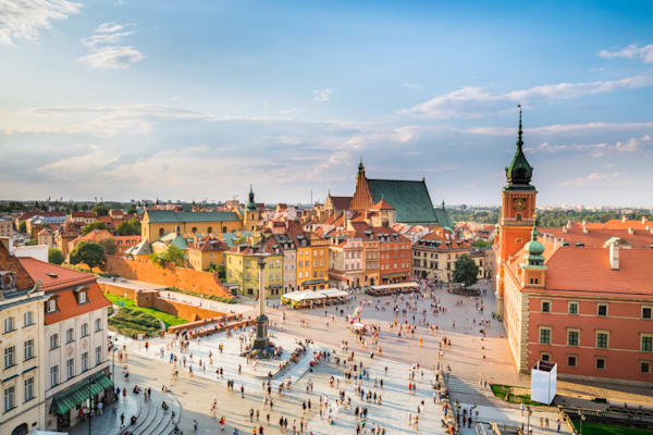 Polen: Warschauer Altstadt