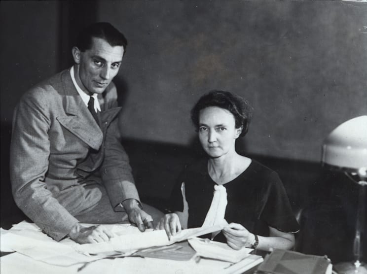 Irène und Jean Frédéric Joliot-Curie