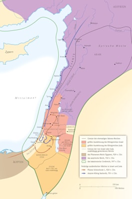 Alter Orient: Das Land der Bibel, 1000-587 v. Chr. (die Reiche Israel und Juda bis zum Babylonischen Exil, 924-587 v. Chr.)