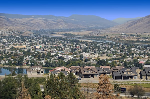 Kamloops: Stadtansicht