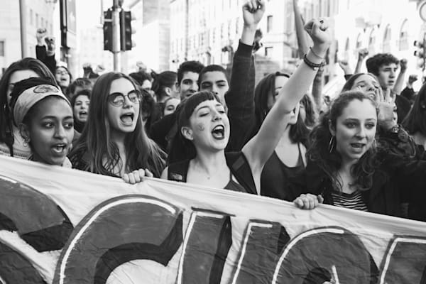 Frauen - Frauentag - Demonstration