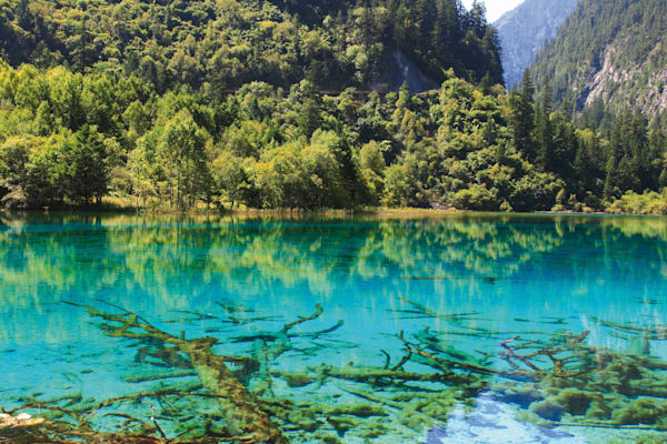 Gewässer im Jiuzhaigou-Nationalpark