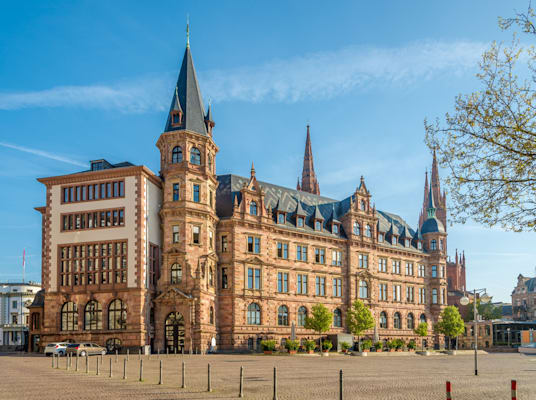 Neues Rathaus in Wiesbaden