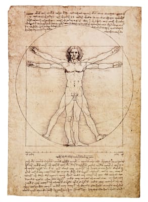 Leonardo da Vinci: »Der vitruvianische Mensch«