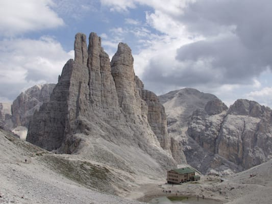 Vajolet-Türme, Dolomiten.