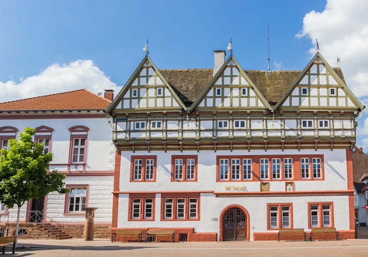 Fachwerkbau: Rathaus in Blomberg