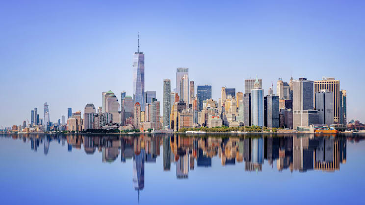 New York City: Skyline von Manhattan