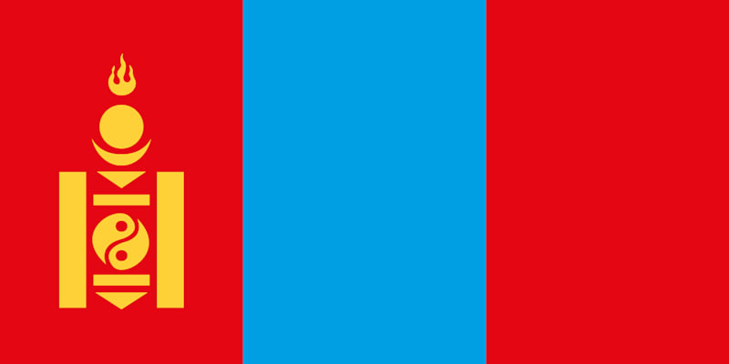 Mongolei: Flagge