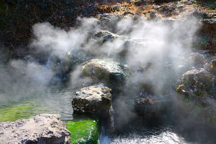 Hot Springs: heiße Quelle