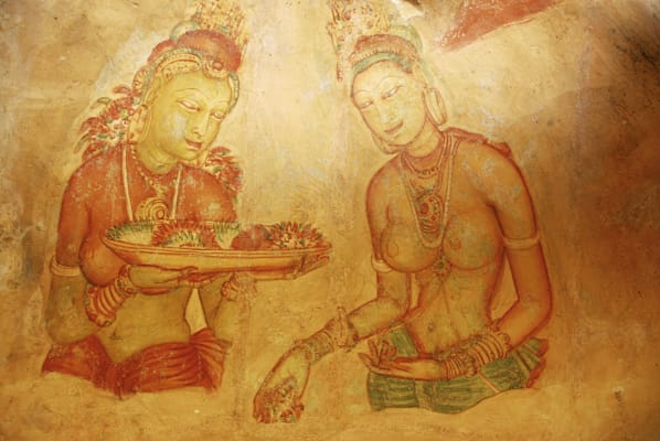 Sigiriya: Fresken